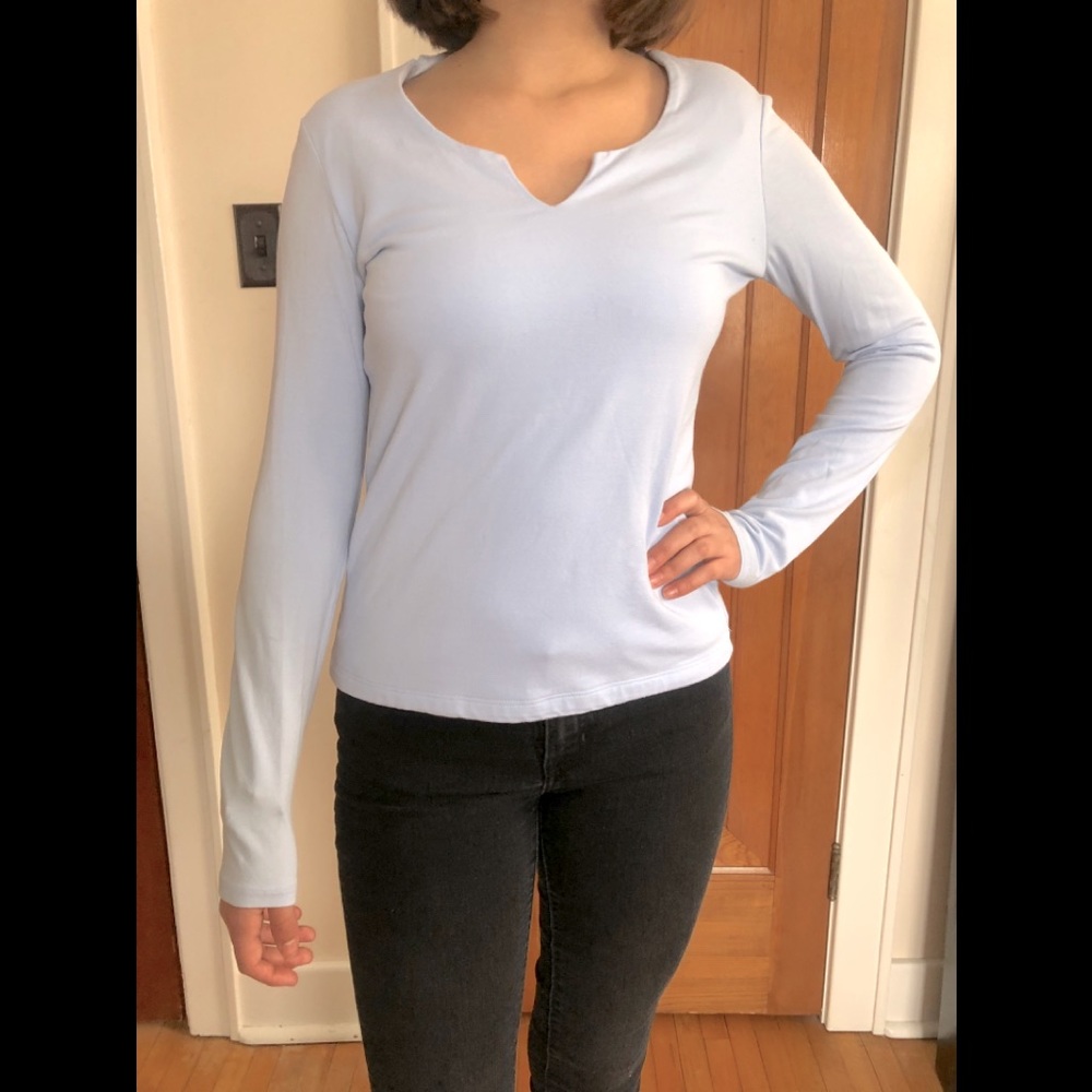 Ladies Mexx Baby Blue Top